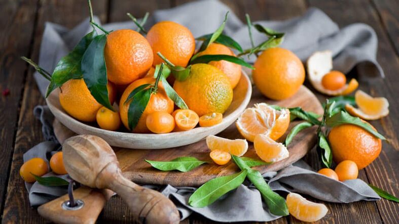 You cannot eat mandarins if you have diabetes mellitus. 
